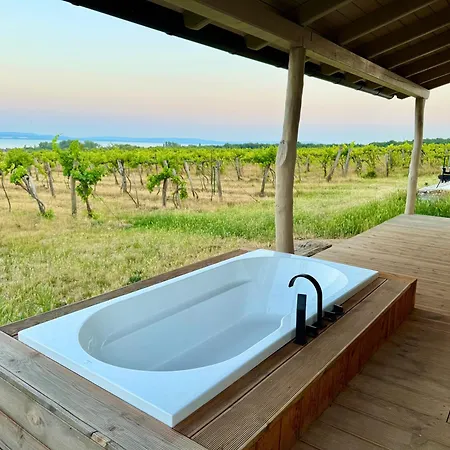 Ermenes 2 - The Vineyard Retreat With Panoramic Views On Balaton 펜션