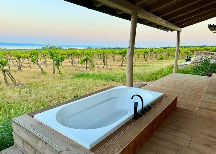 Ermenes 2 - The Vineyard Retreat With Panoramic Views On Balaton Semesterbostad