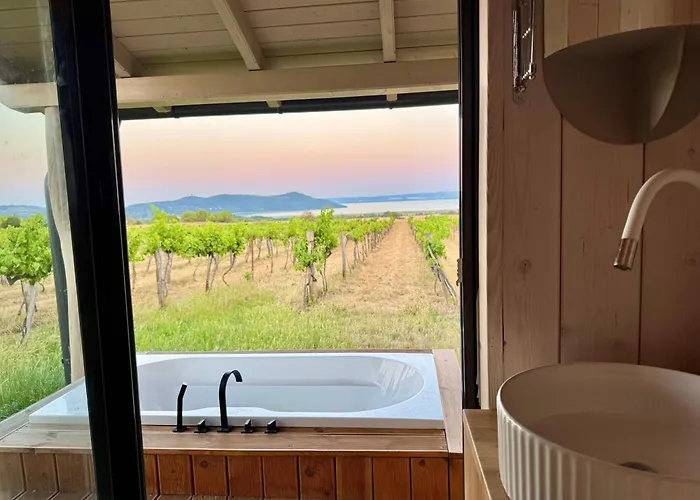Semesterbostad Ermenes 2 - The Vineyard Retreat With Panoramic Views On Balaton